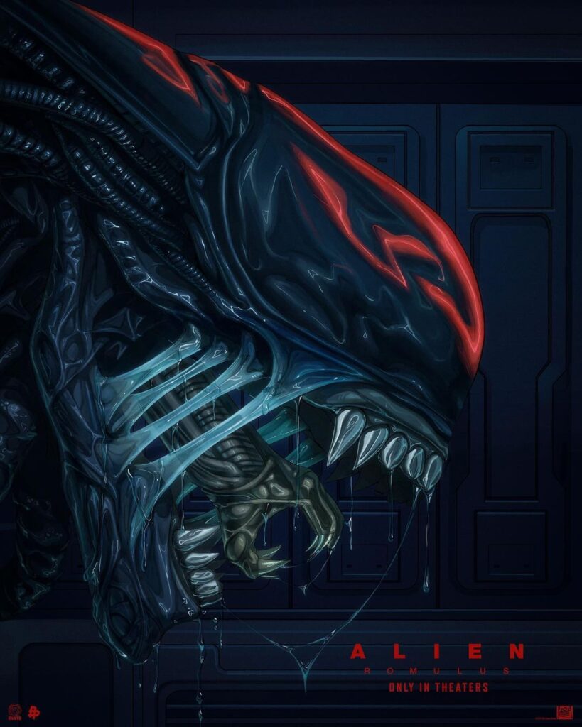 "Alien Romulus - Terrifying Xenomorph encounter scene"