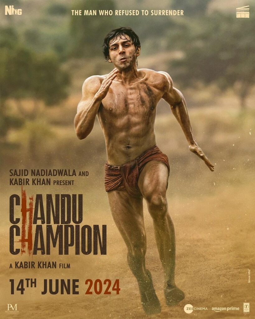 "Chandu Champion movie poster"